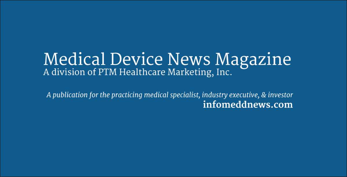 MARKET REPORTS – Medical Device News Magazine